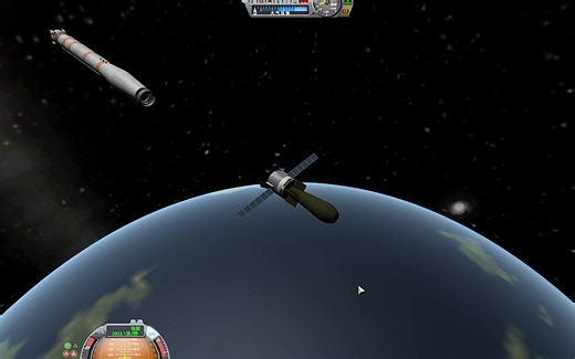 【KSP核导弹合集】B站首个基于R-7火箭的天基核导弹(在p4,环绕坎星一圈后从天而降摧毁了KSC)，以及其他带有核战斗部的弹道导弹和巡航导弹，手动操作，无剪辑