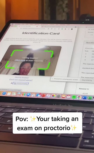 Dealing with Exam Anxiety on Proctorio Website