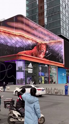 3D LED billboards are changing our cities. #3d #billboard #realistic