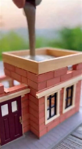 Ultra-Realistic Miniature House | Handcrafted Tiny Home Model