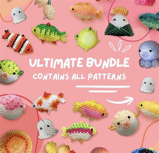 ALL Beaded Patterns Bundle - the Complete PDF Collection - Etsy Canada