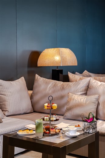 Afternoon tea, reimagined the Armani way—elegant, seasonal, and unmistakably distinctive. #ArmaniHotelDubai #LuxuryHotel #ArmaniHotel #BurjKhalifa | Armani Hotel Dubai
