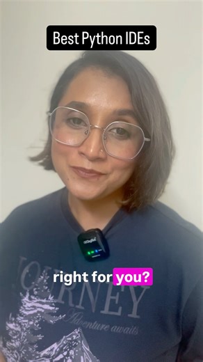 Best Python IDE for Beginners? (VS Code, PyCharm, Jupyter Explained) #coding #ideforpython