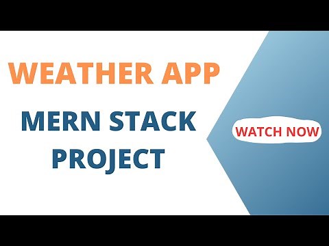 Weather Application Project using MERN Stack || Weather application using api | Weather web page