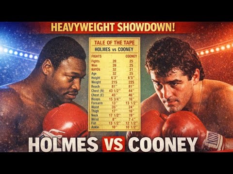 Larry holmes vs gerry Cooney full fight / pre fight build up and post fight interviews
