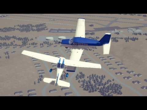 Realistic GA mid air collisions 5 - Besiege