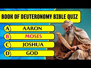 Book of Deuteronomy Bible Quiz (50 Hardest Questions & Answers to Test Your Bible Knowledge)