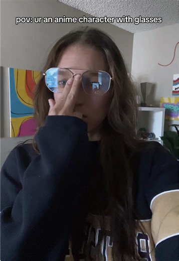 POV: Anime Character with Glasses Adventure