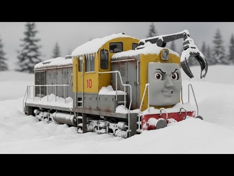Thomas's Rival Diesel 10 Abandoned for Decades under Snow Fully Restored- ASMR Restoration
