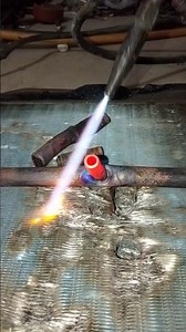 copper pipe welding and brazing #welding #hvac #usa