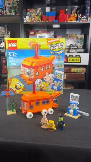 MiniSuperHeroesToday on Instagram: "Review: 2008 LEGO SpongeBob Bikini Bottom Express Did you have this one back in the day? #lego #legospongebob #spongebob #spongebobsquarepants #legocollection #legocollector #legoreview"