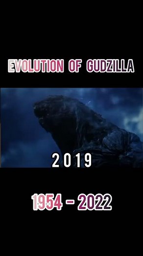Evolution of Godzilla