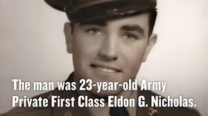 How did an American soldier bring joy to children during liberation? US Army Medic Eldon G. Nicholas found a way to entertain and bring smiles to the faces of kids in the Vittel internment camp in France. Watch the story here. #VeteransDay | United States Holocaust Memorial Museum
