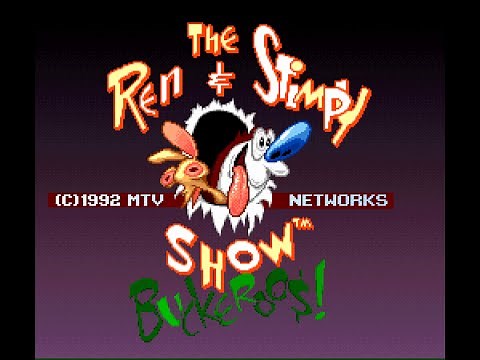 The Ren & Stimpy Show: Buckaroo$! (SNES) - Longplay