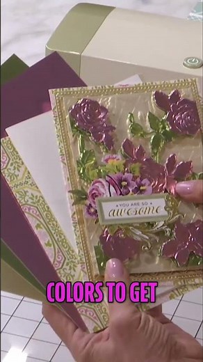 3D Flowers & Embossing: Craft Stunning Art with Anna Griffin! #shorts