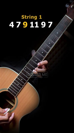 Wiz Khalifa See You Again 1 string Guitar Tutorial #guitartutorial #music #shorts #fyp