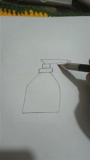 How to draw a spray#drawing
