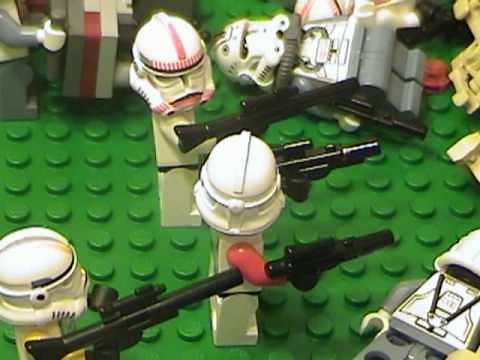 Lego Clone Wars 501st Legion IV - Confederacy Strikes (filmed in 2007)