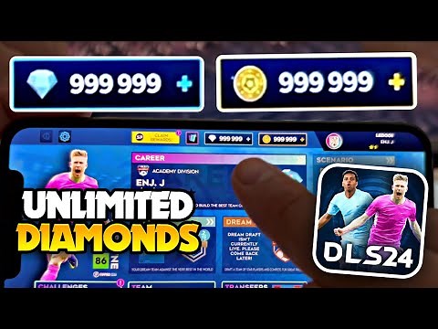 DLS 24 Hack/MOD Tutorial - How I Got UNLIMITED DIAMONDS & COINS in Dream League Soccer 2025