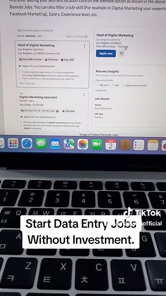 Start Data Entry Jobs Without Investment