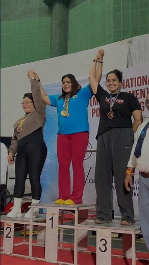 127.5 KG Deadlift! 😱 Actress Pragathi Mahavadi Wins Bronze Medal At National Championship #viral