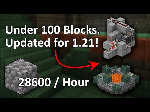 Fast Simple Auto Cobblestone for 1.21+