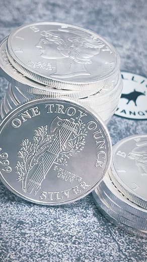 1.1K views · 23 reactions | The Mercury Dime was manufactured by the US government from 1916 until 1945. This silver round pays tribute to the design on the dime, featuring Lady Liberty wearing a winged cap, based on the depiction of the roman god Mercury who wore a similar hat. Add history to your portfolio with this 1 oz silver round. #mercury #mercuryround #silverround #silver #silverprice | Bullion Exchanges | Facebook