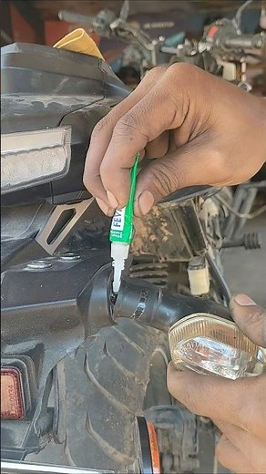 How to Fix a Broken Bike Indicator in Seconds!