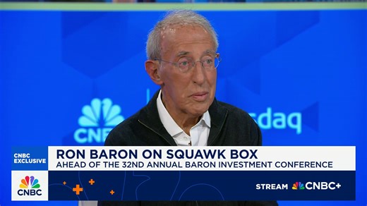 Watch CNBC's full interview with Baron Capital chairman and CEO Ron Baron