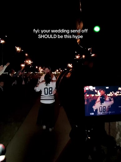 Hype Wedding Send Off Ideas with Sparklers