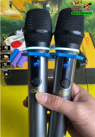 Micro Không Dây Siêu Đa Năng Cho Karaoke