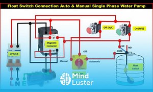 Mind Luster - Learn Float Switch Wiring Diagram for Single Phase Water Pump Float Switch Connection