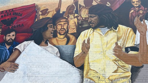 Chicano civil rights mural by El Paso's well-known artist 'Cimi' Alvarado to be unveiled