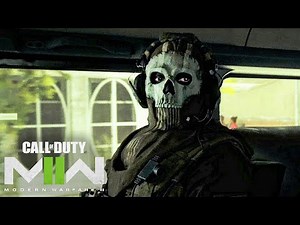 GHOST TIKTOK STARING MEME FACE ORIGINAL SCENE FROM CALL OF DUTY MODERN WARFARE 2 CAMPAIGN