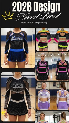 🎉 One uniform, one unstoppable squad 🎉 Customizable cheer uniforms that let your team’s spirit shine—add your school logo, team name, or even player numbers for that perfect cohesive look. Durable, fade-resistant, and made to last from the first practice to the championship game. Together, we cheer harder. #cheeruniform #cheerteam #teamuniform #schoolspirit #cheerlife | Normzl Sports Garment