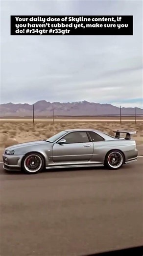 Epic Skyline Showdown: R34 GTR vs. R33 GTR Battle! #r34gtr #r33gtr