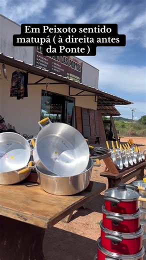 Panelas de Alumínio Batido direto da fábrica em Peixoto