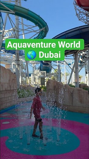 Dubai's Best Kept Lazy River Secret - Atlantis Aquaventure 🏝️ #waterpark #travel
