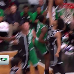 Jaylen Brown shows off the BOUNCE in Brooklyn! 💪 | NBA TV