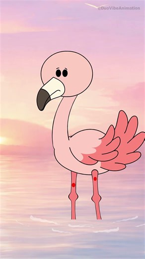 Why Flamingos Stand on One Leg?