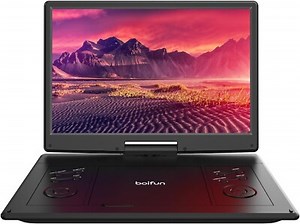 Boifun 16.9'' Portable DVD Player Large HD Swivel Screen All-Region Free Black  | eBay UK