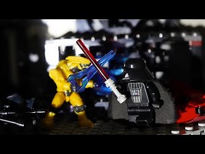Star Wars vs. Halo - A Lego and Mega Bloks Stop-Motion