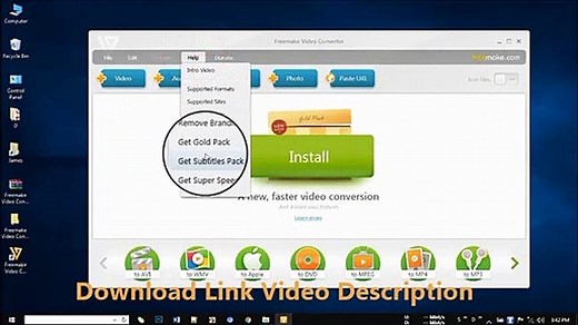 Freemake Video Converter 4.1.10.159 Serial Key