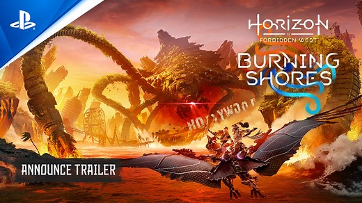 We’re thrilled to announce Burning Shores, our expansion to Horizon Forbidden West which sees Aloy pursue a sinister threat in the untamed wilds of Los Angeles, now a treacherous volcanic archipelago. Horizon Forbidden West: Burning Shores is coming to PlayStation 5 on 19 April 2023. 🏹 Read more: https://www.guerrilla-games.com/read/aloy-s-story-continues-in-horizon-forbidden-west-burning-shores | Guerrilla Games
