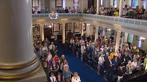We return to the historic surroundings of St Cuthbert’s, Carlisle with a congregational recording of the favourite hymn Longing for Light. See the full episode Sunday 31st October 2021 at 1.15 on BBC Two and afterwards at bbc.in/3yQKZ9a in the UK. | BBC Songs of Praise