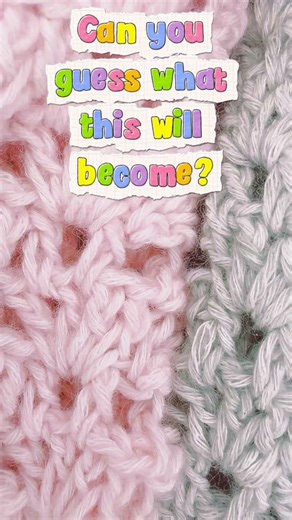 Can You Guess What This Crochet Stitch Becomes? 👀