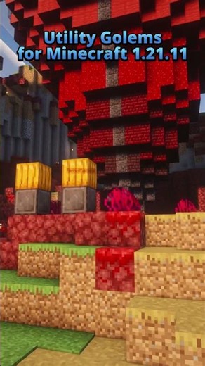 Golems for Player protection! Made from hard to get blocks. #minecraft #modding #utilitygolems #mod