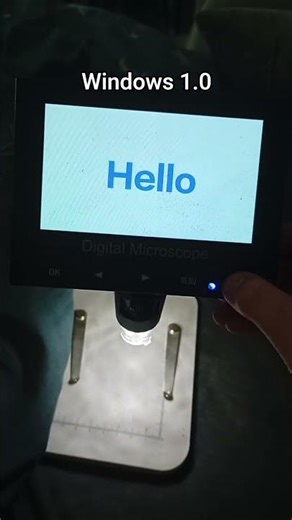 microscope №2 #microscope #experiment #microsoft #windows1