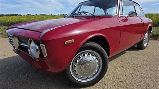 1967 Alfa Romeo GT Junior Red Manual, 5 speed Right Hand...