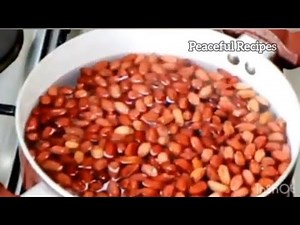How To Fry Groundnuts With Salt (Easy and Simple Method)